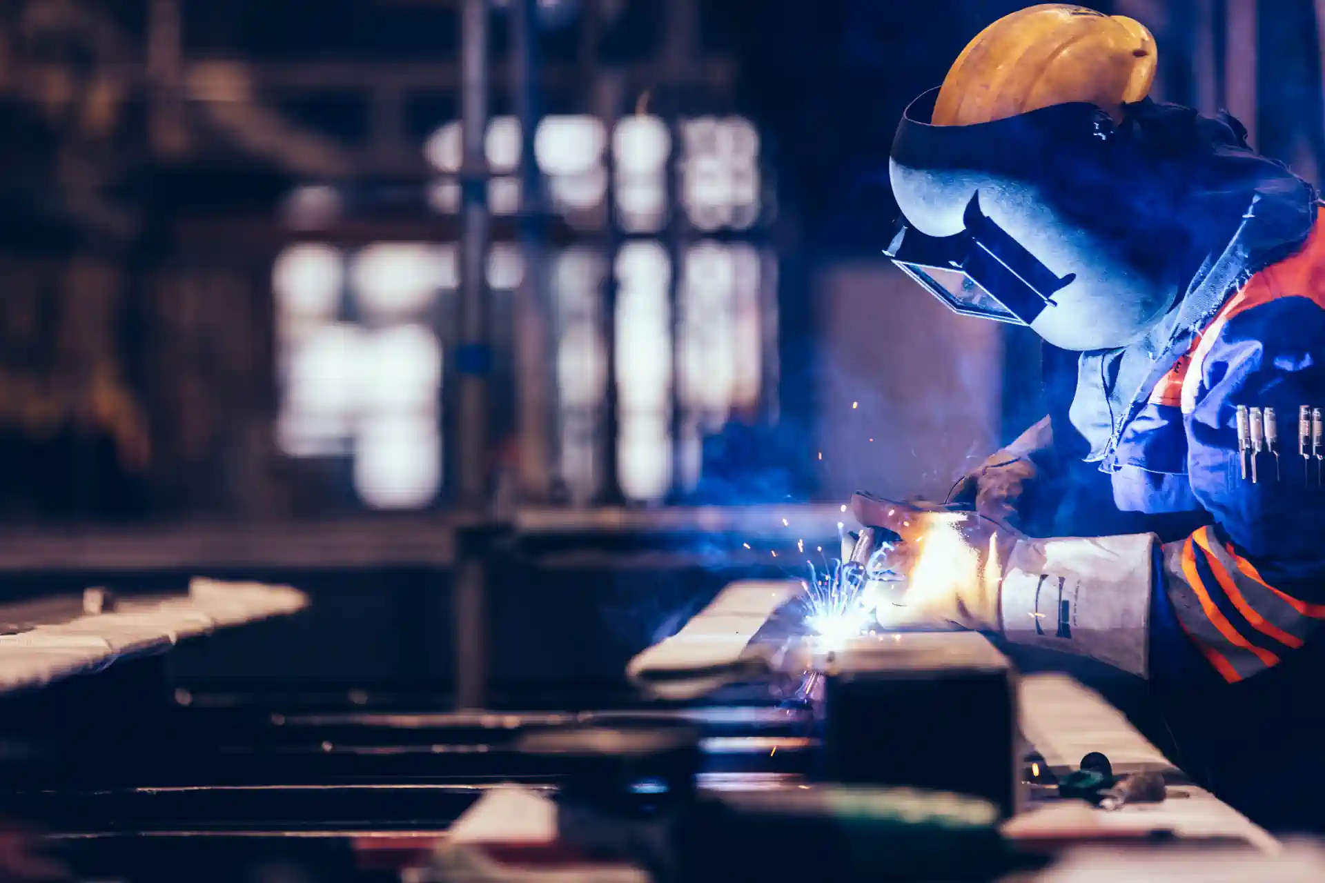 Worker welding enclosures for electronics